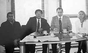 We entered the Indian market for the first time with our trade with the Asahi Glass factory.
